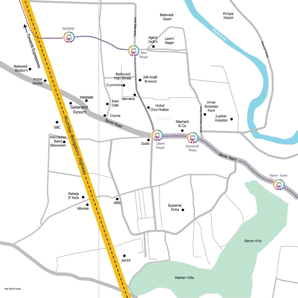 Shreepati Heritage Balewadi Map Image